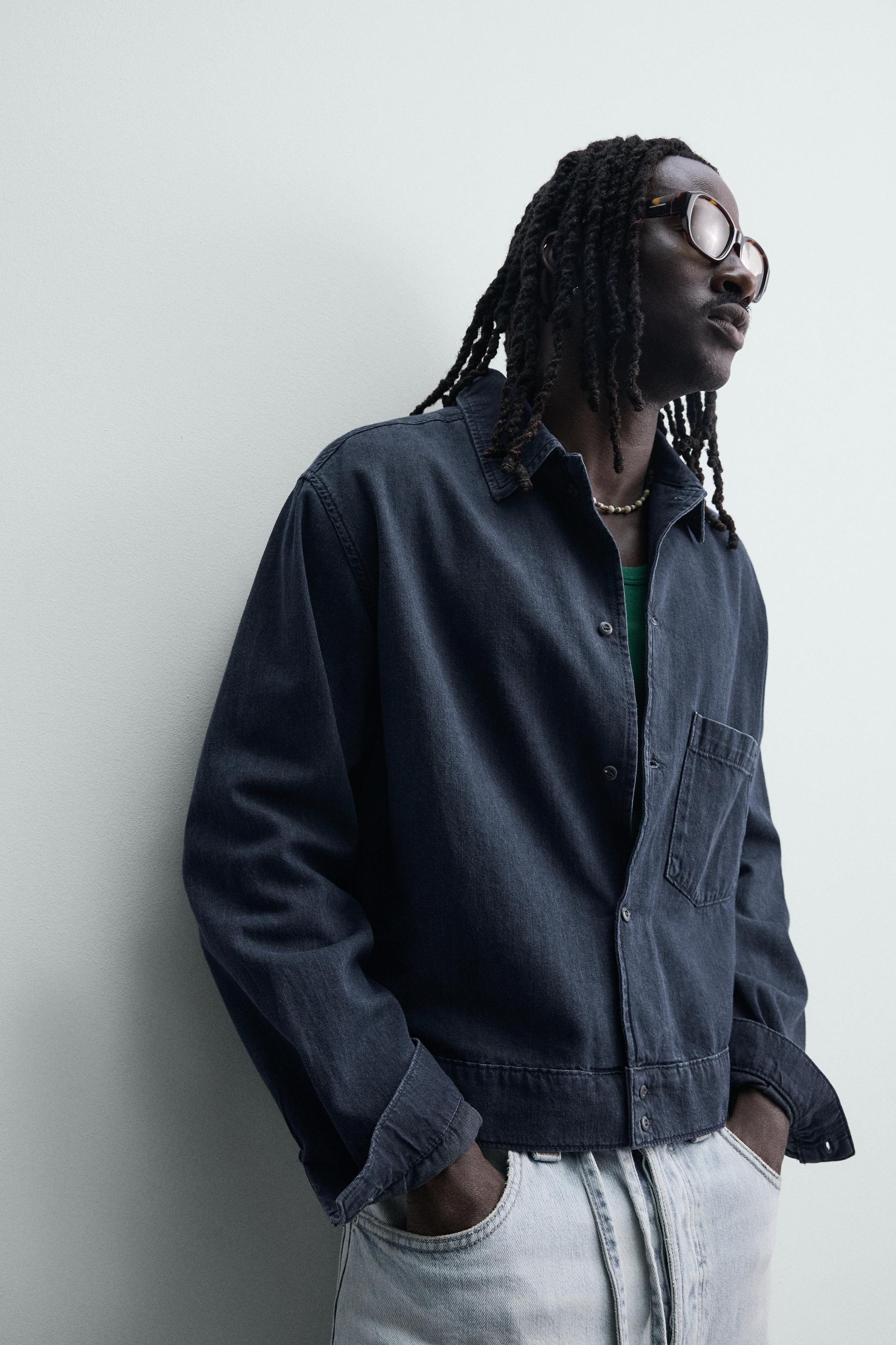 LIGHTWEIGHT DENIM OVERSHIRT